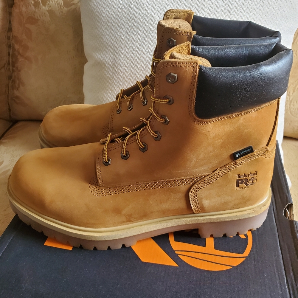 Timberland Pro Direct Attach Boots/Wheat - Picture 4 of 16